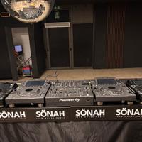 Cdj 3000 e mixer a9 pioneer nuovissimi