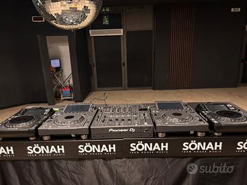 Cdj 3000 e mixer a9 pioneer nuovissimi