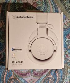 🎧 Audio-Technica ATH-M20xBT White - NUOVE - Mai U