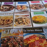  13 riviste di cucina e libro La cucina ayuverdica