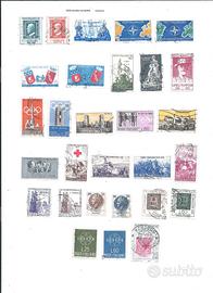 - francobolli repubblica Italia 1959 -completa