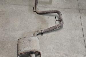 Scarico originale alfa 159