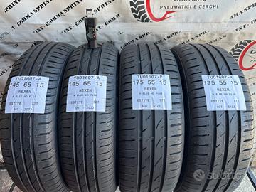 4 PNEUMATICI 145/65 R15 E 175/55 R15 NEXEN ESTIVE