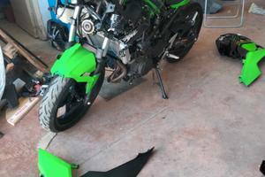 Kawasaki Ninja 400 incidentata 2023