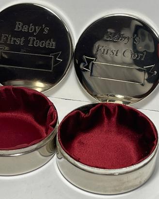 Set contenitori ricordo neonato Baby’s First