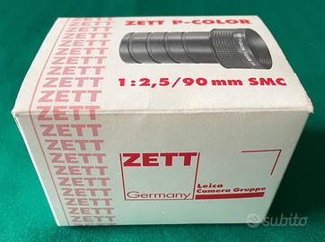 Obiettivo ZETT P-COLOR  1:2,5 / 90mm SMC