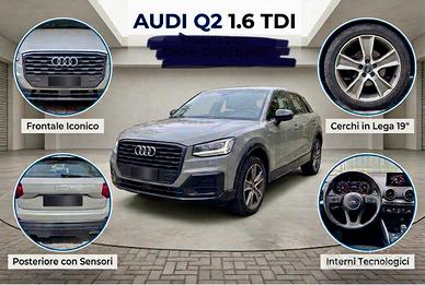 Audi Q2 grigio quantum Sline full led neopatentati