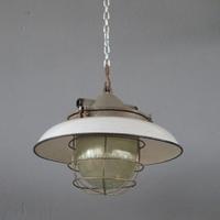 Lampada industriale smaltata da fabbrica