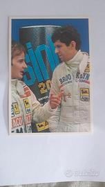 Agip Sint 2000 cartolina pubblicitaria anni 70