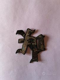 Toppa patch da cucire con paillettes nere