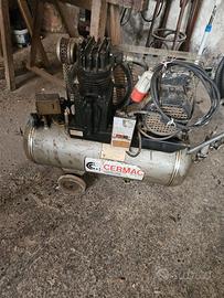 Compressore ad aria trifase 50 litri marca Cermacc