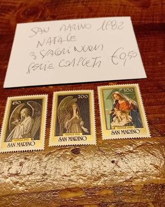 San Marino francobolli nuovi 