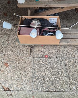 lampadario a faretti led
