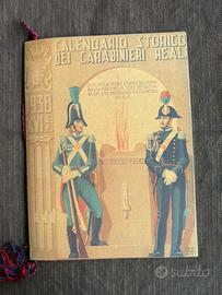 Calendario Storico Carabinieri Reali anno 1938