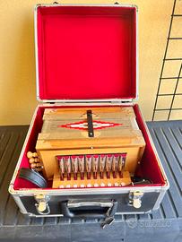 Organetto/ Fisarmonica diatonica Castellinavintage