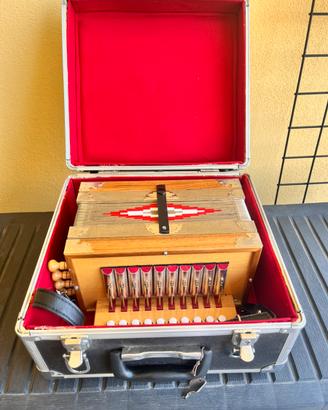 Organetto/ Fisarmonica diatonica Castellinavintage