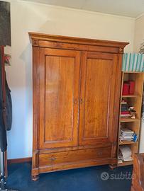 armadio antico ciliegio '900 4 pezzi
