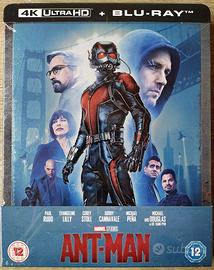 Ant-Man Steelbook UK Zavvi Exclusive 4K/2D Blu Ray
