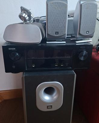 Sistema Home Theatre 5+1 Denon/Jbl
