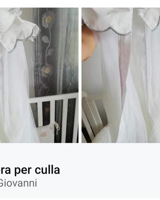 Zanzariera per culla