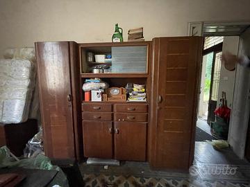 Credenza e armadio vintage
