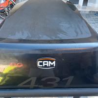 Baule cam sport 431 nero 430 litri