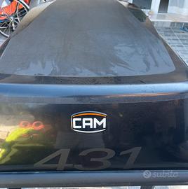 Baule cam sport 431 nero 430 litri