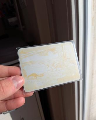 Printing Plate Yellow - 8 Gnathovorax Cabreirai