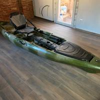 Kayak da pesca elite angler 12 green camo - nuovo