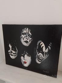 kiss dipinto a mano