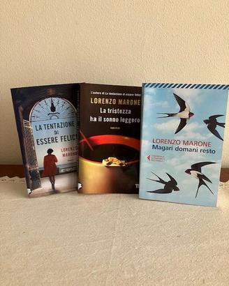 Tre libri usati Lorenzo Marrone