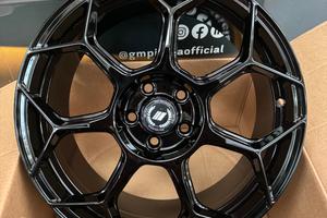 GMP RACEWAY Glossy Black 17 Pollici x 500 ABARTH