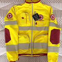 Giubbino tecnico giallo h.v. Croce Rossa Italiana