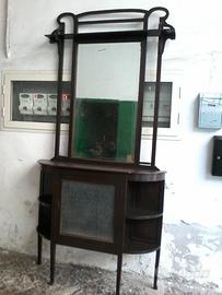 Antico mobile con specchiera anni 20