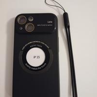 Cover Iphone 15 con supporto magnetico