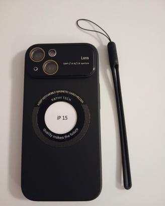 Cover Iphone 15 con supporto magnetico