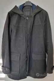 Cappotto montgomery uomo grigio