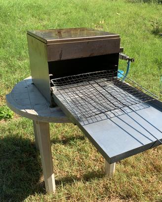 BARBECUE A GAS