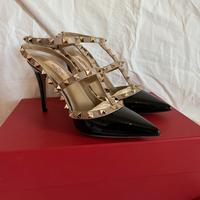 Valentino Rockstud nero vernice