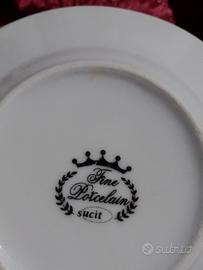 servizio da caffè sucit fine porcellana 