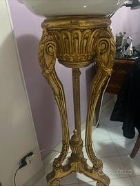 Portavaso foglia oro