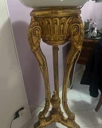 Portavaso foglia oro