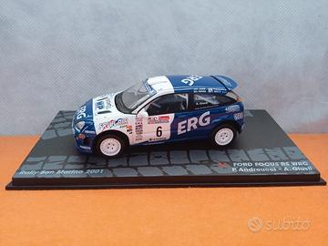 Modellino rally