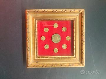 Quadretto Monete San Marino - Collezione Vintage