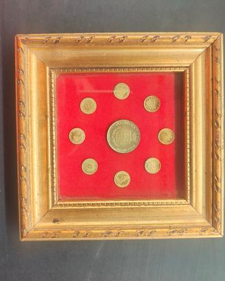 Quadretto Monete San Marino - Collezione Vintage