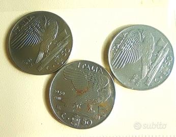 Monete da centesimi 50