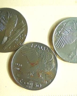 Monete da centesimi 50