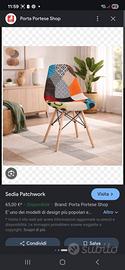 sedie cucina patchwork