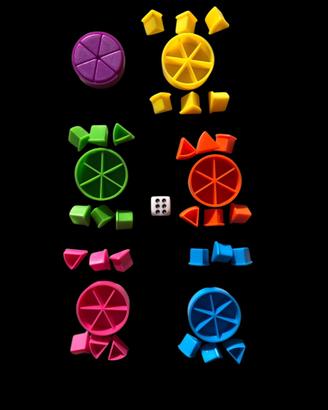 Gioco da tavolo Trivial pursuit famiglia bimbi