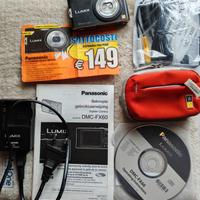 Fotocamera Panasonic con ottica Leica DMC-FX65